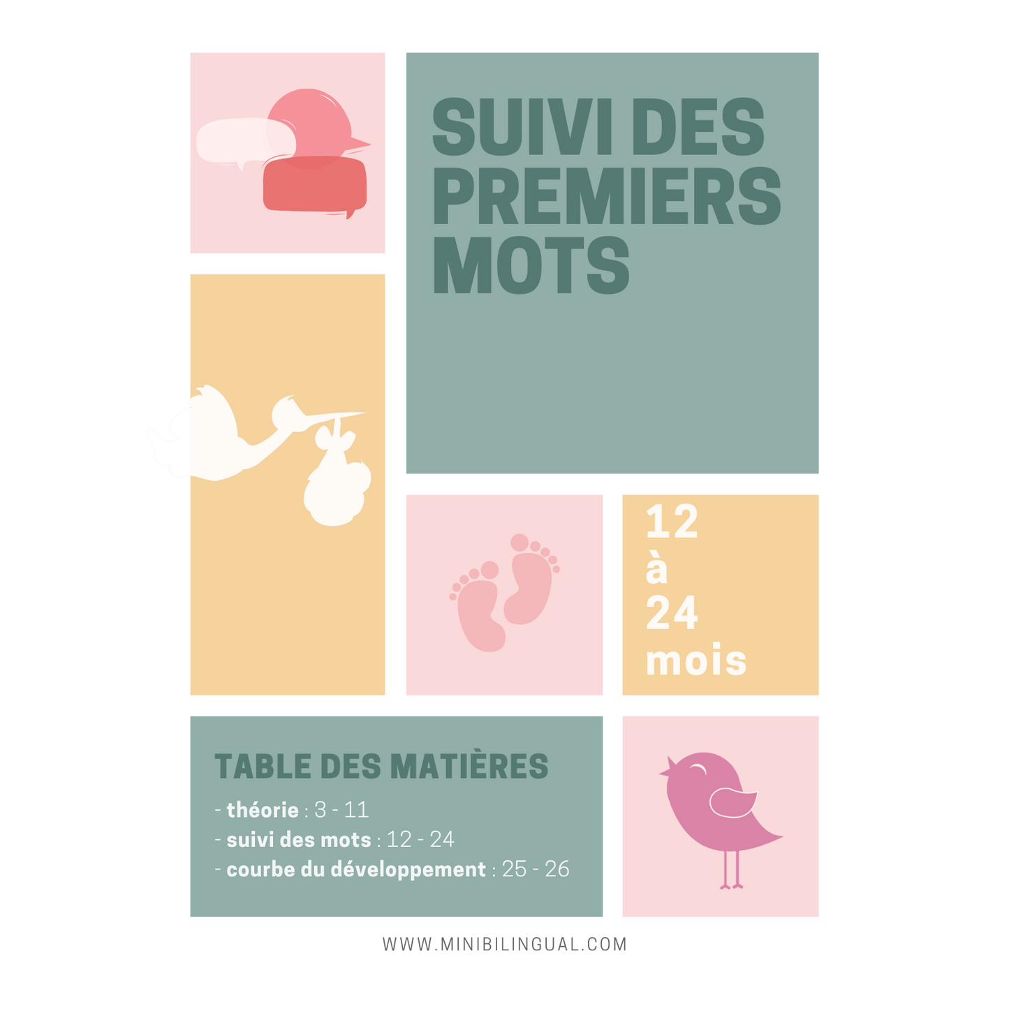 Guide premiers mots de bébé (ebook)